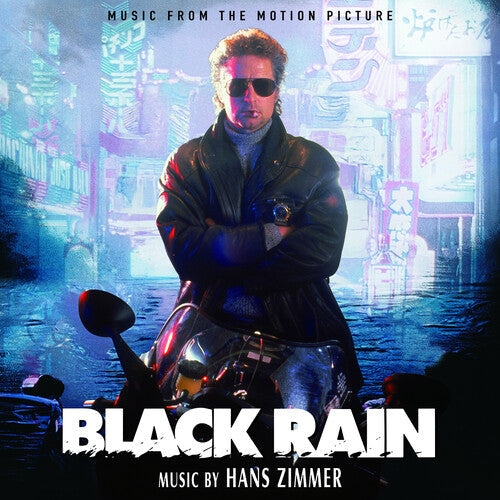 Hans Zimmer: Black Rain (Original Soundtrack) - Transparent Blue Neon Colored Vinyl - VINYL LP