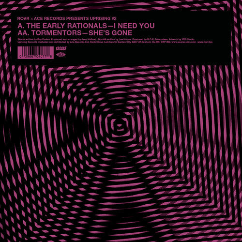 Early Rationals / Tormentors: Need You / She's Gone - 7-INCH SINGLE
