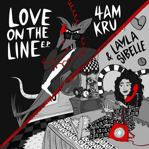4Am Kru & Layla Sibelle: Love On The Line - 12-INCH SINGLE