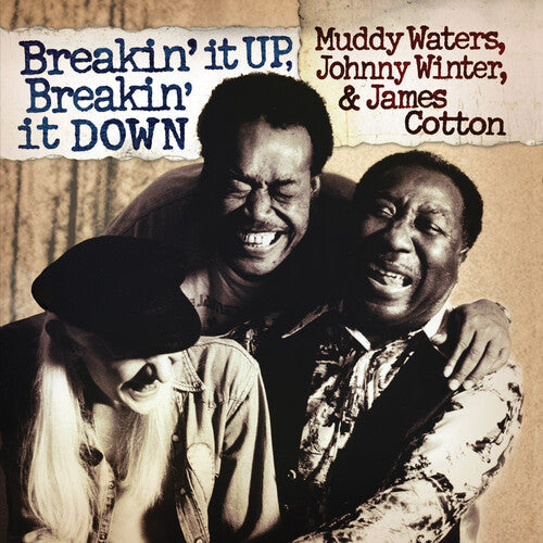 MUDDY WATERS & THE ROLLING STONES: Breakin' It Up Breakin' It Down - VINYL LP