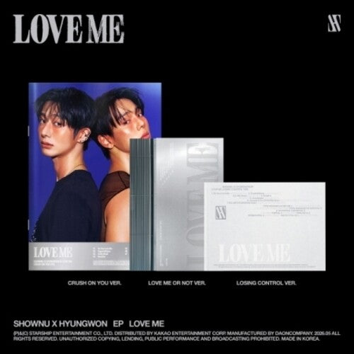 Shownu X Hyungwon: Love Me - Love Me Or Not Version - COMPACT DISCS