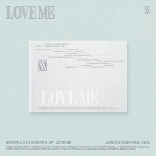 Shownu X Hyungwon: Love Me - Losing Control Version - COMPACT DISCS
