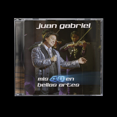 Juan Gabriel: Mis 40 En Bellas Artes (En Vivo Desde Bellas Artes) - COMPACT DISCS