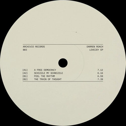 Darren Roach: Lovejoy - 12-INCH SINGLE