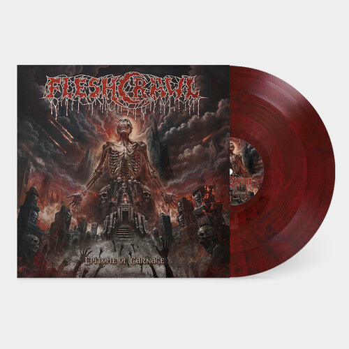 Fleshcrawl: Epitome Of Carnage - Carnivorous Wrath Marbled Vinyl - VINYL LP