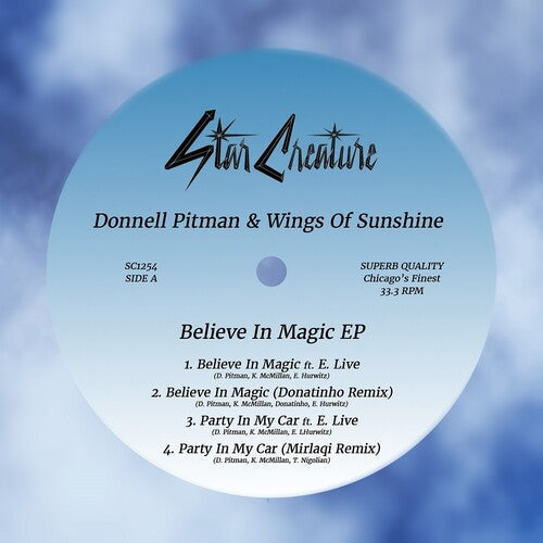 Donnell Pitman: Believe In Magic - 12-INCH SINGLE