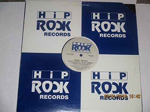 Afro Rican: Thats What I'm All About - 12-INCH SINGLE