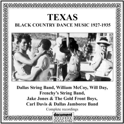 Texas-Black Country Dance Musi: 1927-35 - COMPACT DISCS