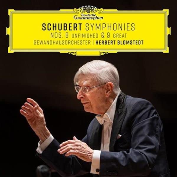 Schubert / Blomstedt / Gewandhausorchester: Symphonies Nos 8 Unfinished & 9 the Great - COMPACT DISCS