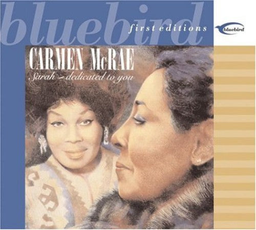 Carmen McRae: Sarah: Dedicated to You - COMPACT DISCS