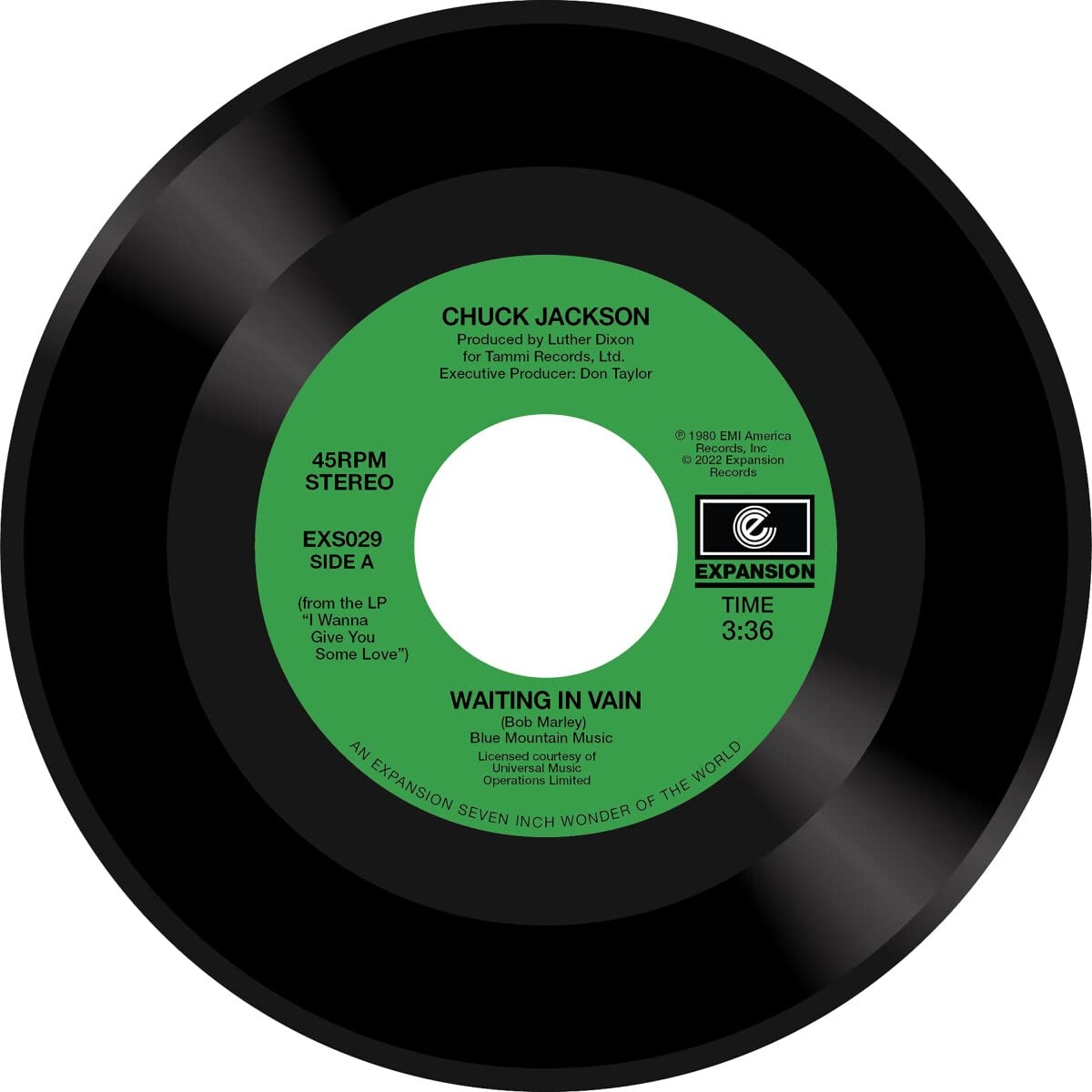 Chuck Jackson: Waiting In Vain / No Tricks - 7-INCH SINGLE
