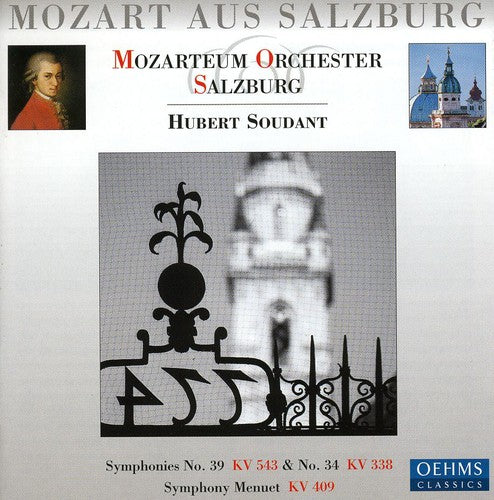 W.a. Mozart: Symphonies 39 & 34: Mozart Aus Salzburg 1 - COMPACT DISCS