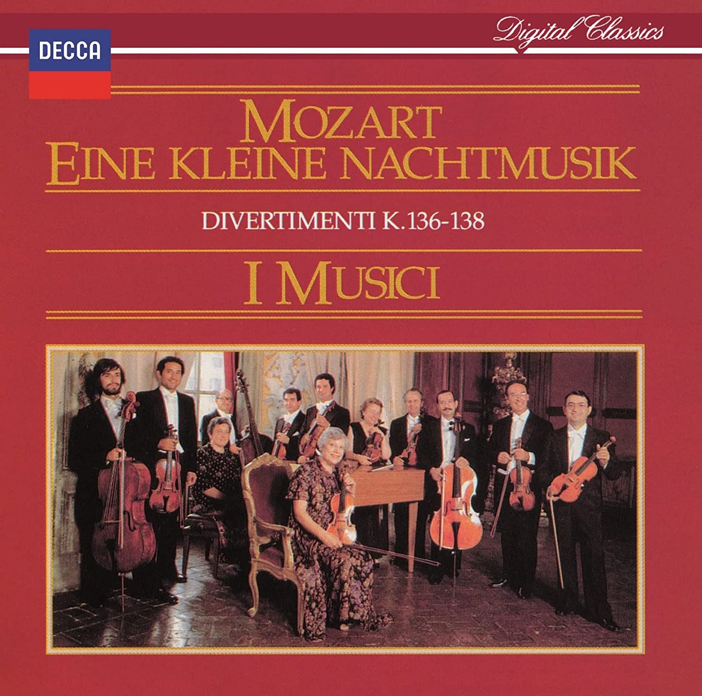 Mozart / I Musici: Mozart: Eine Kleine Nachtmusik. Divertimenti K. 136 - 138 - SHM-CD - COMPACT DISCS