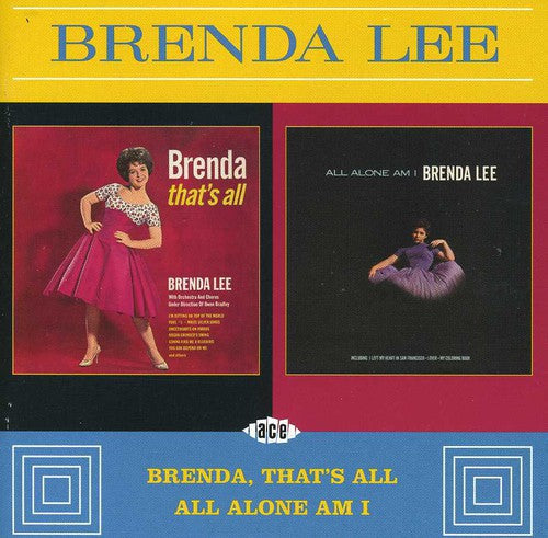 Brenda Lee: Brenda That's All / All Alone Am I - COMPACT DISCS