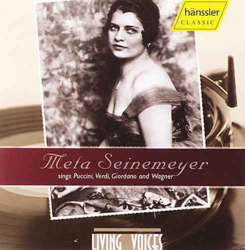 Meta Seinemeyer: Meta Seinemeyer Sings Puccini Verdi Giordano Wagner - COMPACT DISCS