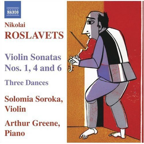 Solomia Soroka: Violin Sonatas 1 4 & 6 - COMPACT DISCS