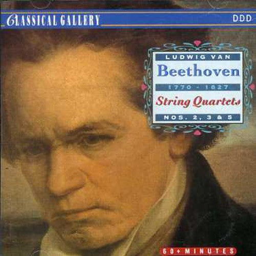 Ludwig van Beethoven: Beethoven: STR Quartets Nos 2 / 3 & 5 - COMPACT DISCS