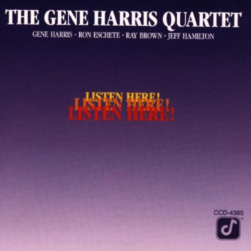 Gene Harris Quartet: Listen Here - COMPACT DISCS