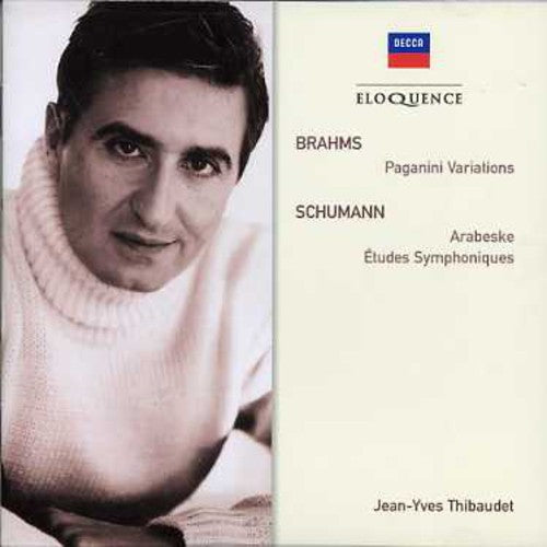 Brahms / Schumann / Thibaudet, Jean-Yves: Brahms: Paganini Var / Schumann: Etudes Symp - COMPACT DISCS
