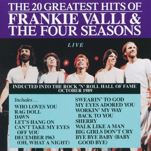 The Four Seasons: 20 Greatest Hits Live - COMPACT DISCS