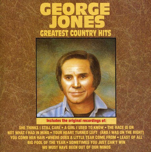 George Jones: Greatest Country Hits - COMPACT DISCS