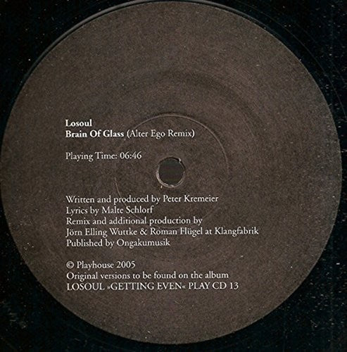 Losoul: Brain of Glass - 12-INCH SINGLE