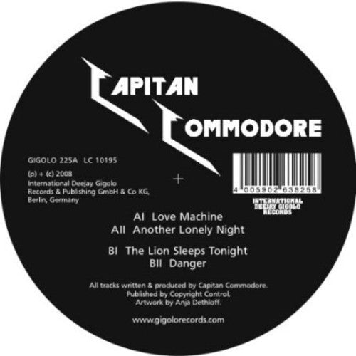 Captain Commodore: Love Machine - 12-INCH SINGLE