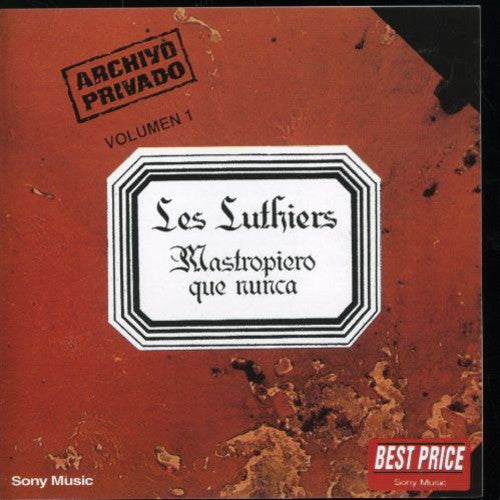 Les Luthiers: Mastropiero Que Nunca, Vol. 1 - COMPACT DISCS