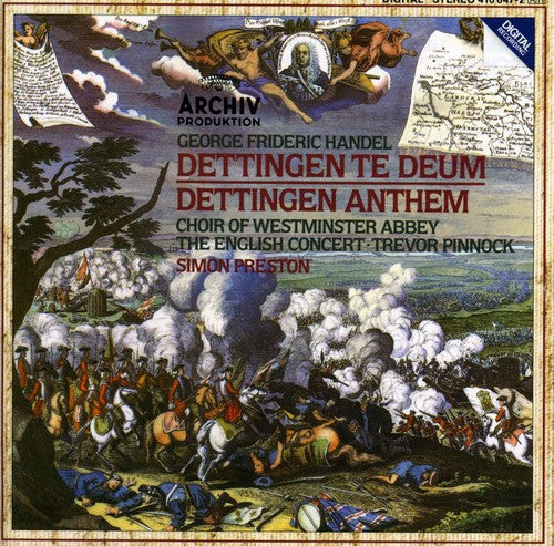 Simon Preston: Dettingen Te Deum - COMPACT DISCS