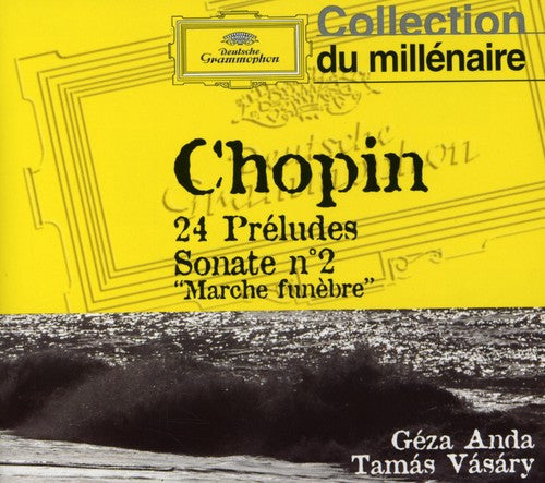 Geza Anda: Chopin: 24 Preludes / Pno Sonata No 2 - COMPACT DISCS