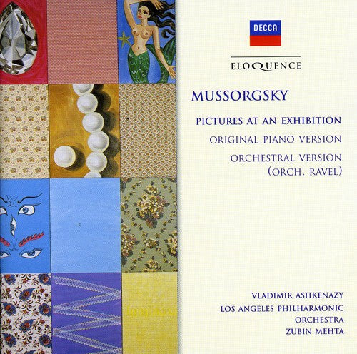 Mussorgsky / Ashkenazy / La Sym Orch / Mehta: Mussorgsky: Pictures at An Exhibition (Pno & Orch) - COMPACT DISCS