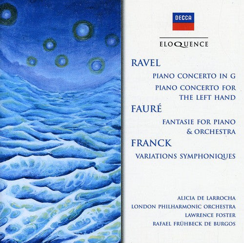 Ravel / De Larrocha / Foster / Burgos / Lpo: Ravel: Pno Cto in G Major / Pno Cto for Left Hand - COMPACT DISCS