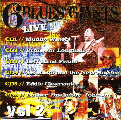 Various Artists: 6 Blues Giants Live 2 / Various - COMPACT DISCS