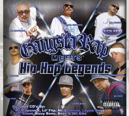 Various Artists: Gangsta Rap Meets Hip-Hop Legends - COMPACT DISCS