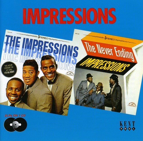 The Impressions: Impressions / Never Ending Impressions - COMPACT DISCS