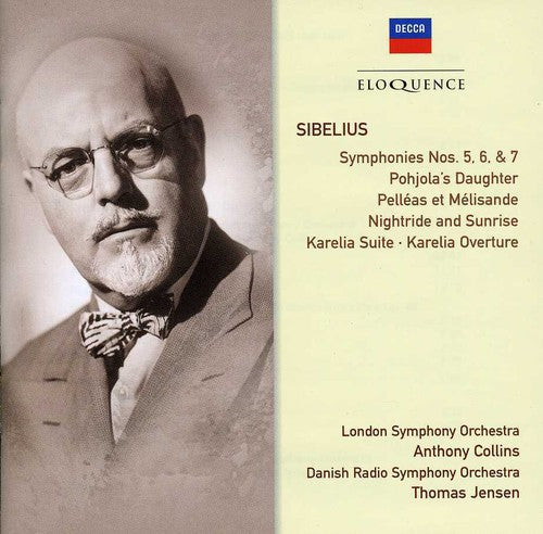 Collins / Jensen: Eloq: Sibelius - Symphonies Nos 5-7 - COMPACT DISCS