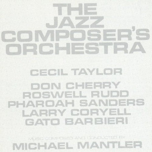Jazz Composer's Orchestra: Jazz Composer's Orchestra - COMPACT DISCS