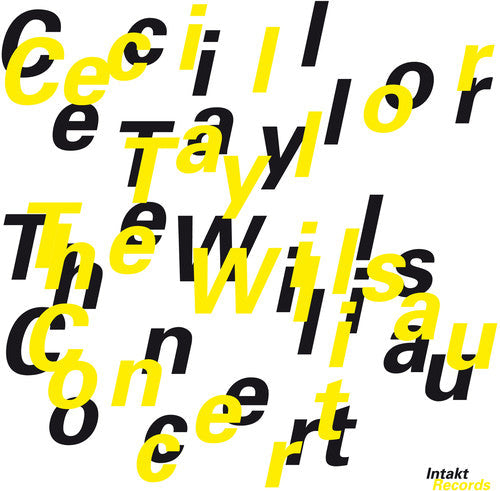 Cecil Taylor: Willisau Concert - COMPACT DISCS