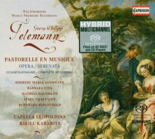 G.P. Telemann: Pastorelle - COMPACT DISCS