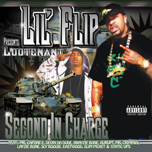 Lil' Flip Presents: Second in Command - COMPACT DISCS