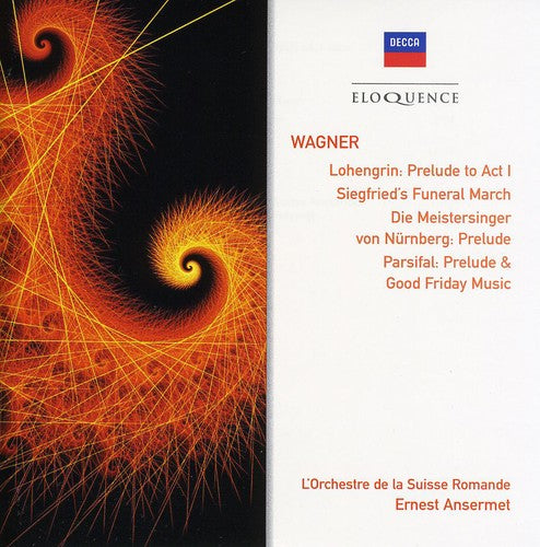 Ansermet / L'Orchestre De Le Suisse Romand: Eloq: Wagner - Overtures & Preludes - COMPACT DISCS