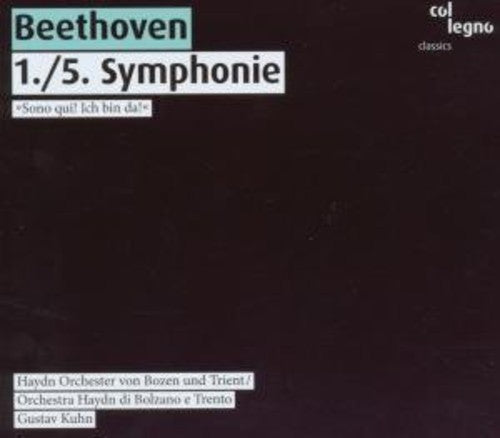 Ludwig van Beethoven: Symphonies 1 & 5 - COMPACT DISCS