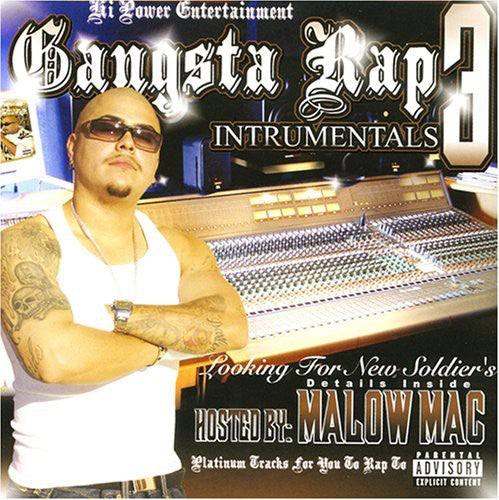 Various Artists: Gangsta Rap Instrumentals, Vol. 3 - COMPACT DISCS