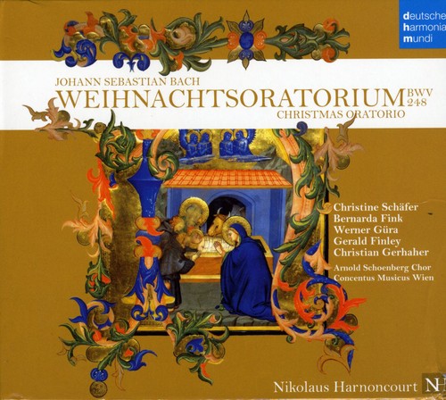Nikolaus Harnoncourt: Bach J.S: Weihnachtsoratorium - COMPACT DISCS