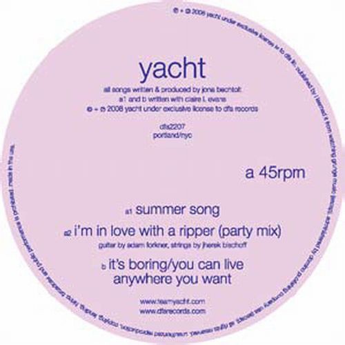 YACHT: Summer Song - VINYL LP