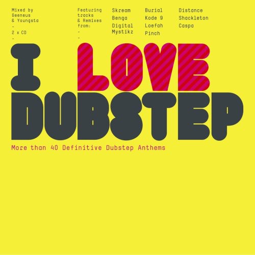 Various Artists: I Love Dubstep - COMPACT DISCS