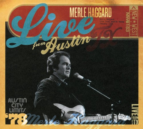Merle Haggard: Live From Austin, Tx - COMPACT DISCS