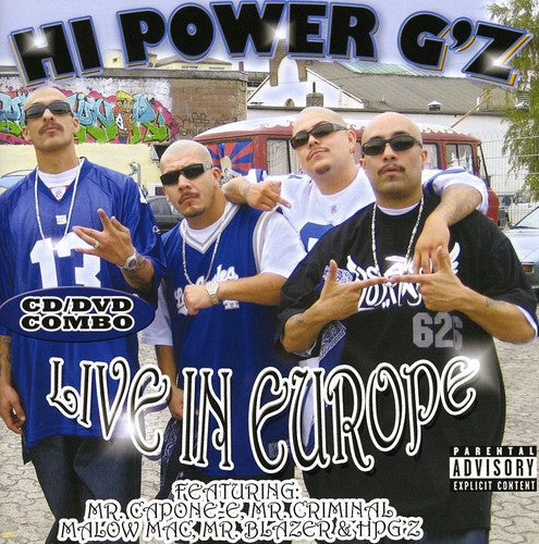 Various Artists: Hi Power G's Live In Europe - COMPACT DISCS