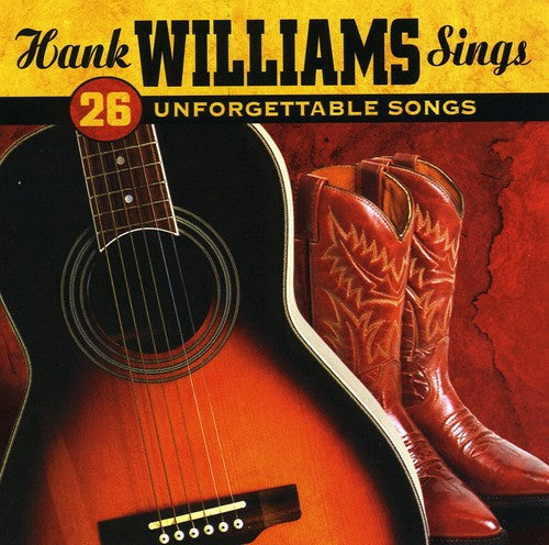 Hank Williams: Sings 26 Unforgettable Songs - COMPACT DISCS