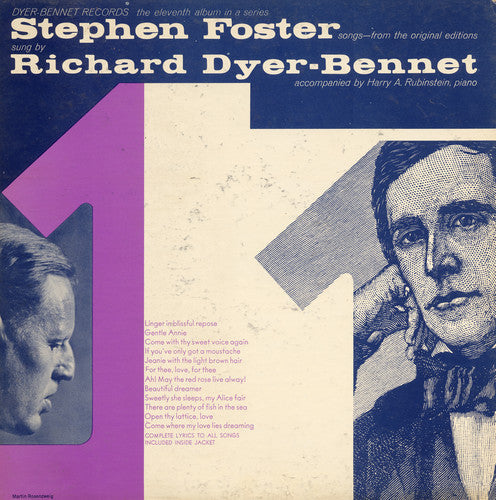 Richard Dyer-Bennett: Vol. 11 (Stephen Foster Songst) - COMPACT DISCS